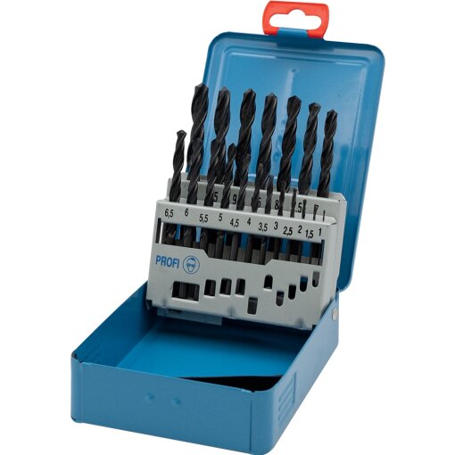 1 Stück HSS - Spiralbohrersatz rollgewalzt 1 - 10 x 0.5