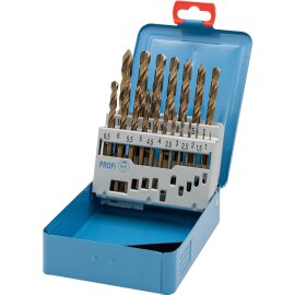 1 Stück HSCO Spiralbohrersatz geschliffen 1 - 10 x 0.5