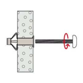 50 Stk. Fischer Hohlraumdübel HM 5 x 65 H