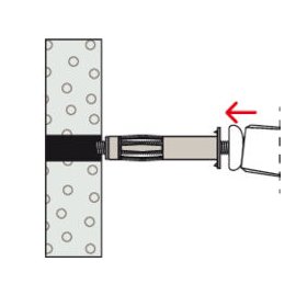50 Stk. Fischer Hohlraumdübel HM 5 x 65 H