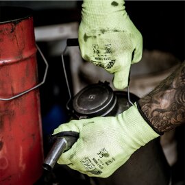 Polyesterhandschuhe NITRAS® NEON 3515