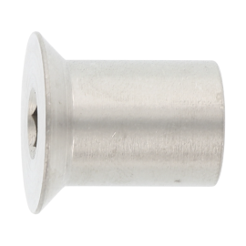 Hülsenmuttern mit Senkkopf und Innensechskant...