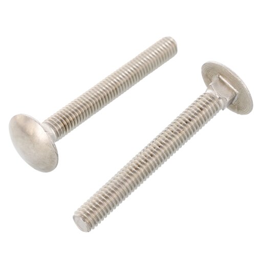 Schloßschrauben DIN 603 Edelstahl A2