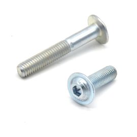 Linsenflanschschrauben ISO 7380-2 10.9 galv. verzinkt...