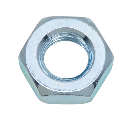 Sechskantmuttern DIN 936 niedrige Form galv. verzinkt