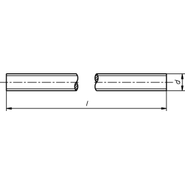 Gewindestange DIN 976 Messing 1m