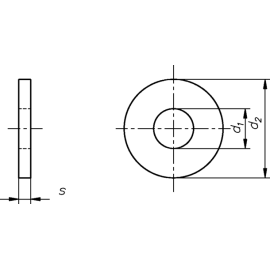 Unterlegscheiben DIN 9021 Polyamid