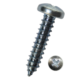 1000 Stück Blechschrauben DIN 7981 galv. verzinkt...