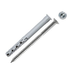 Langschaftdübel SXR mit Senkkopfschraube Fischer