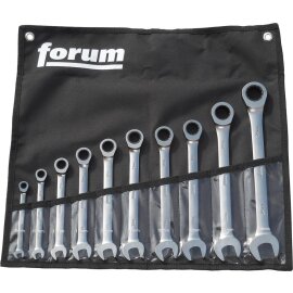 Maul-Ringratschenschlüssel-Satz 10-teilig gerade...