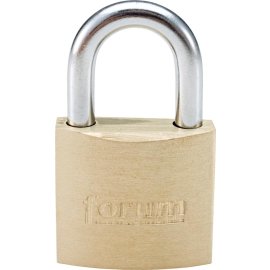 Messing-Vorhangschloss FORUM