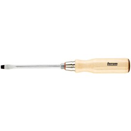 Schraubendreher für Schlitz-Schrauben, mit Holzheft...