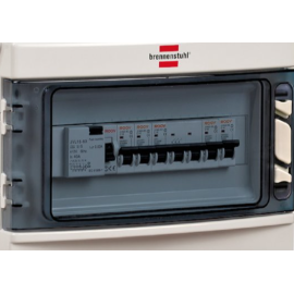 Baustromverteiler BSV 4, mit FI Schutzschalter 2m...