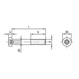 Zylinderschrauben DIN 6912 Edelstahl A2