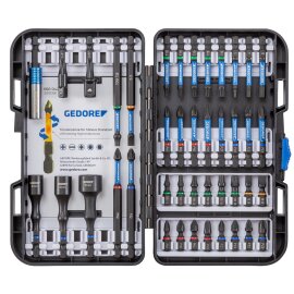 Torsionsbit-Satz 42-teilig SL+PR+PH+PZ+TX GEDORE