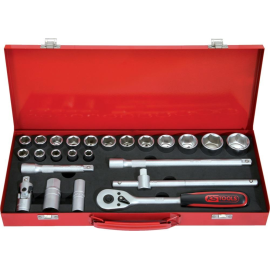 Steckschlüssel-Garnitur 1/2", Nr. 917.4024...