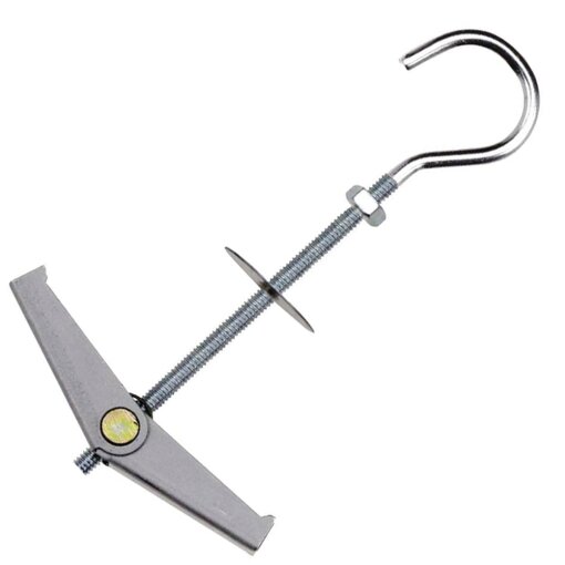 Federklappdübel mit Haken