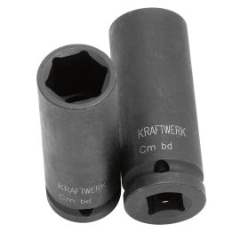 Schlag-Steckschlüssel  1/2" SW 19