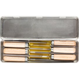Schlüsselfeilen-Set Nr. 265 K 100mm Hieb 2 6-teilig...