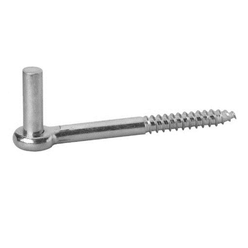 1 Stück Einschraub-Haken hell verzinkt 13 x 160