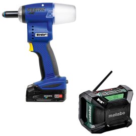 Akku-Nietgerät Birdie ON AIR und...