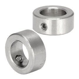 Stellring DIN 705 Form A verzinkt mit Gewindestift