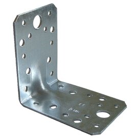 1 Stück Winkelverbinder mit Rippe 90 x 90 x 65 mm...