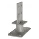 Pfostenträger/Stützenfuss Typ T01 auf Beton feuerverzinkt