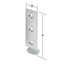 Schließhaken gekröpft verzinkt