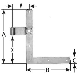 Winkelbänder leicht Rolle Ø 13 mm verzinkt