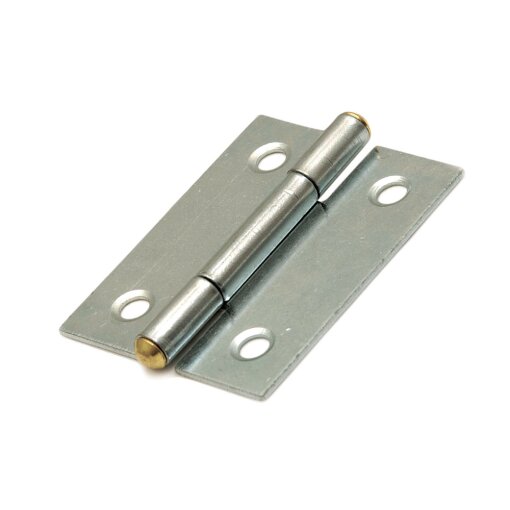 Scharnier halbbreit verzinkt