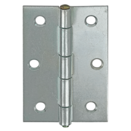 Scharnier halbbreit verzinkt