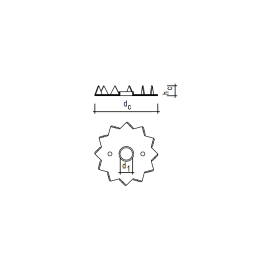 Einpreßdübel Bulldog® Typ C2 einseitig