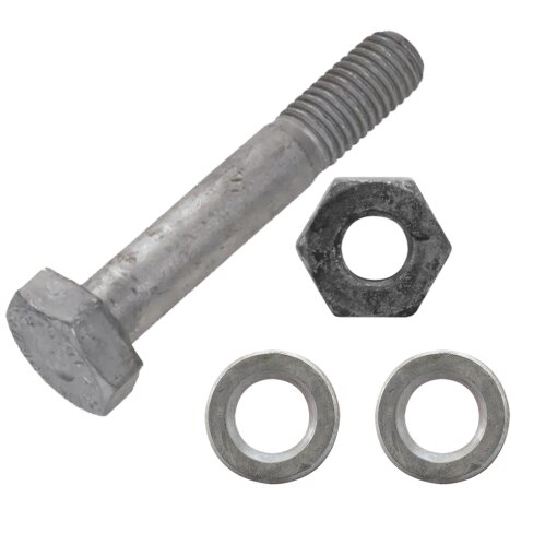 HV-Garnitur SET DIN 6914 / 6916 feuerverzinkt M 12 x 45