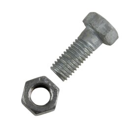 Stahlbauschrauben DIN 7990 feuerverzinkt