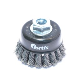 FORTIS - Topfzopfbürste Stahldraht Ø 75 x0,35mm
