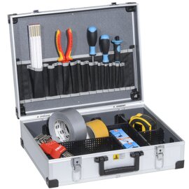 Werkzeugkoffer AluPlus Tool L 44-1 silber Allit